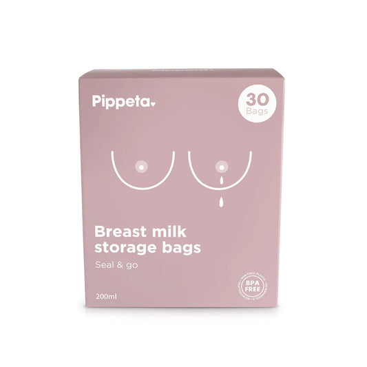 Sachets de conservation de lait maternel Pippeta, lot de 30