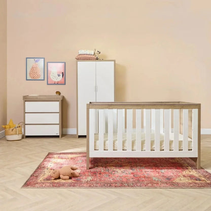 Tutti Bambini Modena 3 pcs Room Set - White/Oak