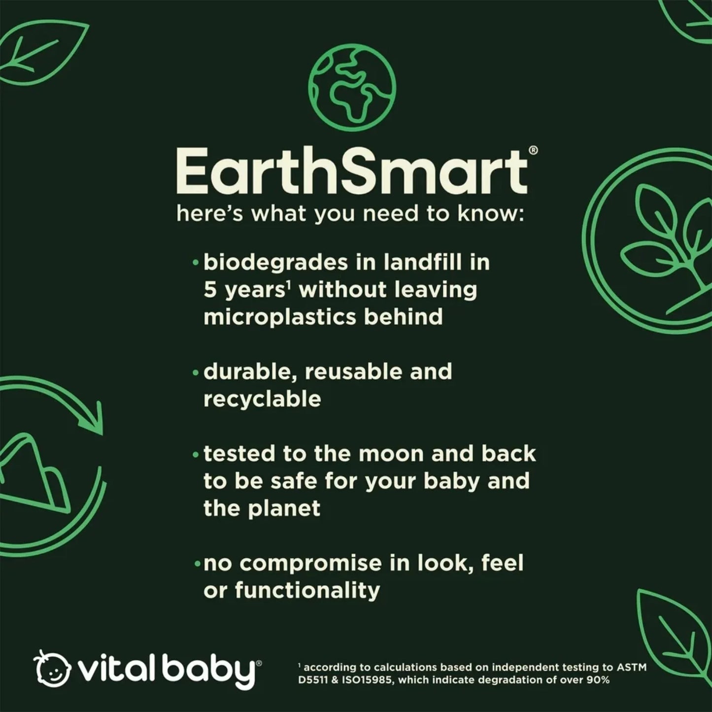 Vital Baby Nourish Perfectly Simple Cups Pack of 5