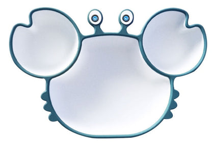 GoofyCub Silicone Baby Plate - Non-Slip Suction Bowl for Toddlers