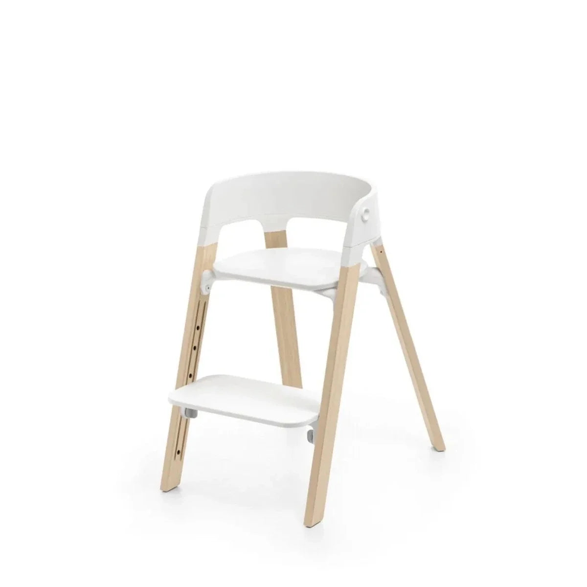 Stokke Steps Highchair - White & Natural