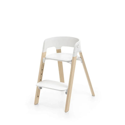 Stokke Steps Highchair - White & Natural