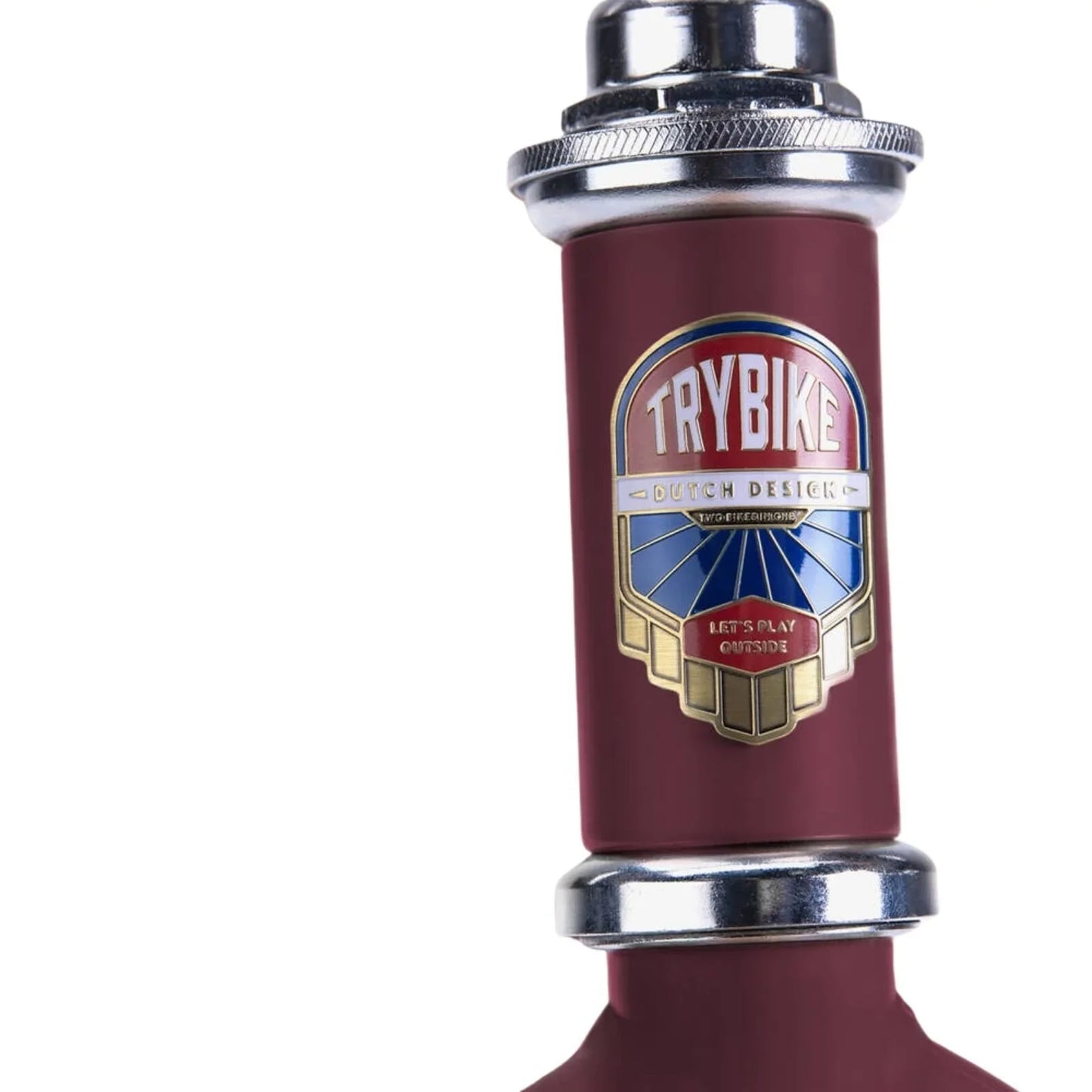 Trybike Matte 2-in-1 Balance Trike - Vintage Red