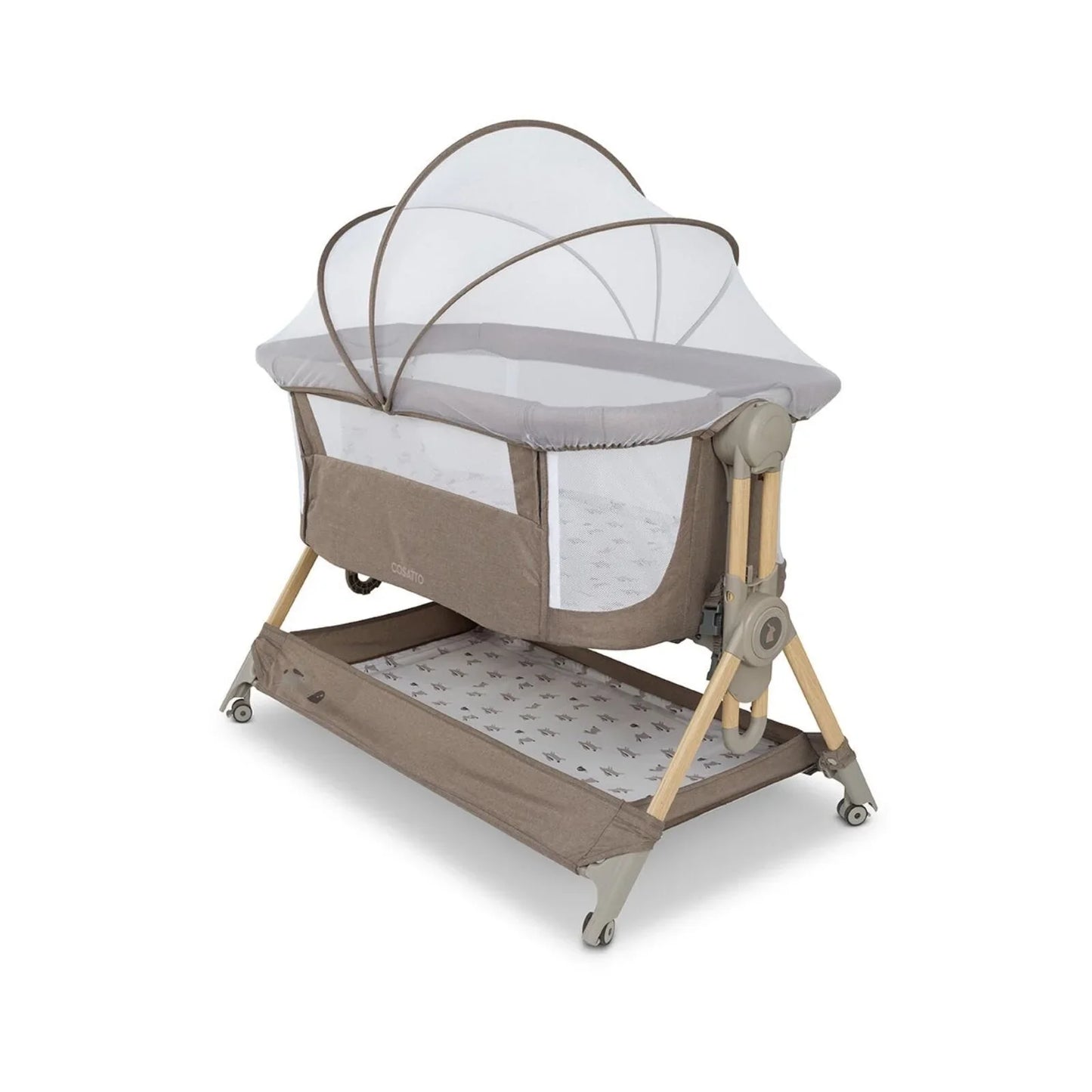 Cosatto Close to Me Folding Bedside Crib - Lollop
