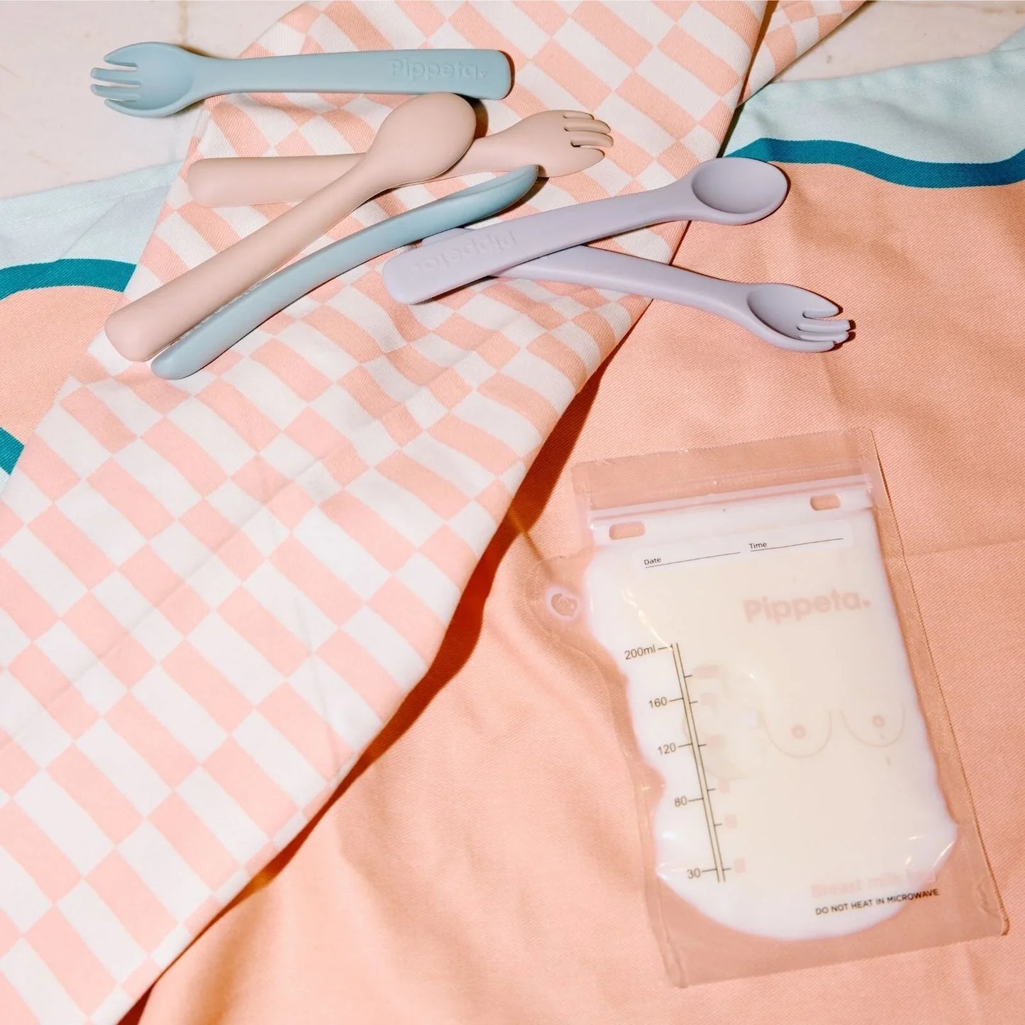 Sachets de conservation de lait maternel Pippeta, lot de 30