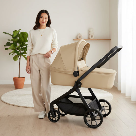 Be Cool Kombo Trio: Pushchair + Carrycot + i-Size Travel Baby Carrier, Be Rock