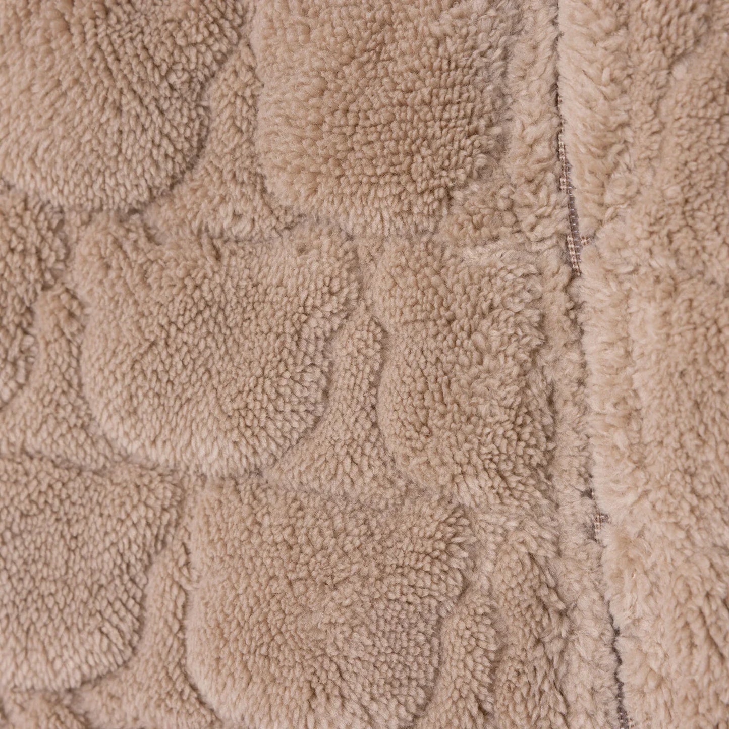 Midimod Newborn Welsoft Footless Jumpsuit - Beige