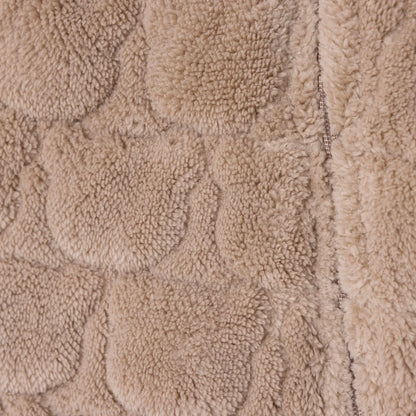 Midimod Newborn Welsoft Footless Jumpsuit - Beige