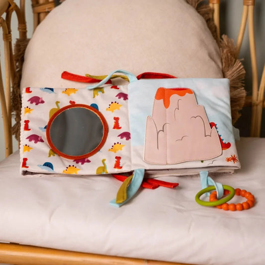 Livre d'activités souple Little Big Friends 2 en 1 - Dino