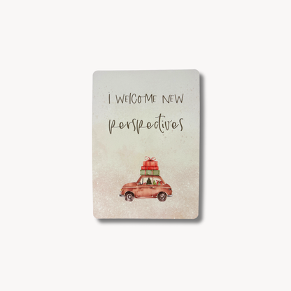 Duo de cartes d'affirmation festive (adulte et enfant)