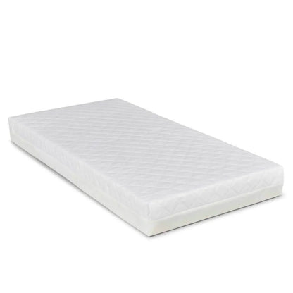 Ickle Bubba Snowdon Classic 2 Piece Furniture Set White - Premium Sprung Mattress