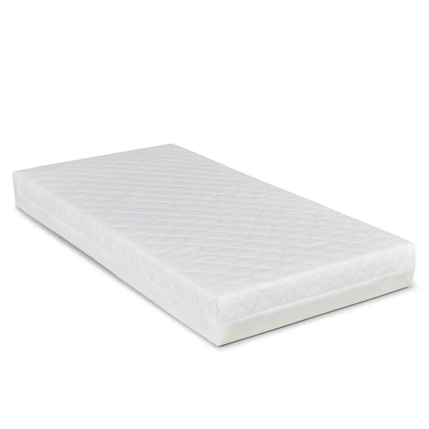 Ickle Bubba Pembrey Cot Bed & Under Drawer Ash Grey - Premium Sprung Mattress