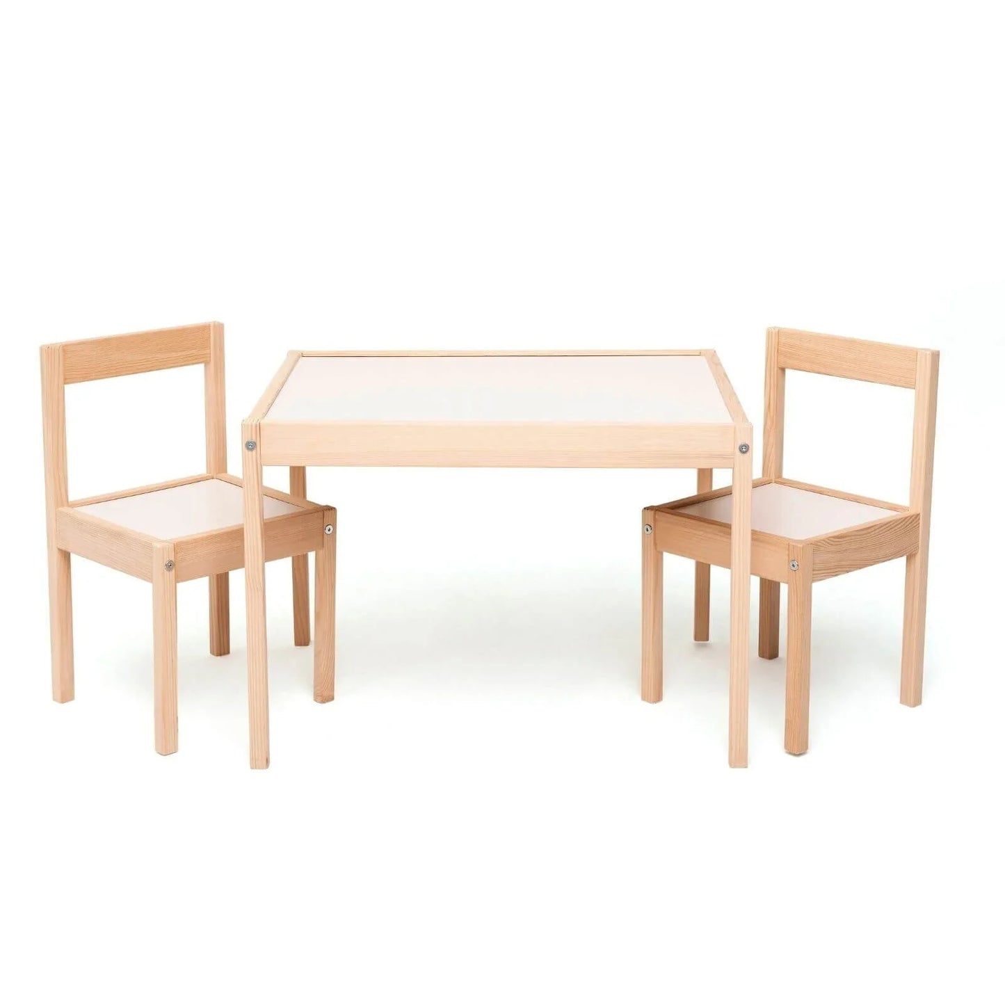 Ensemble table et chaise en bois Montessori pour bébé