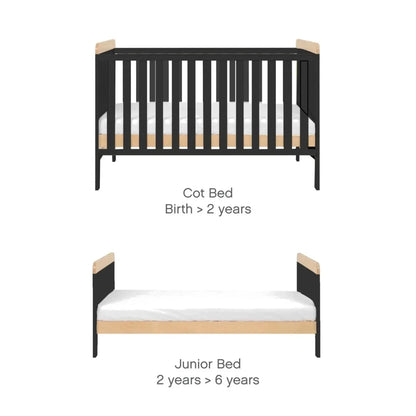 Tutti Bambini Rio 2 pcs Room Set - Slate/Honey Oak