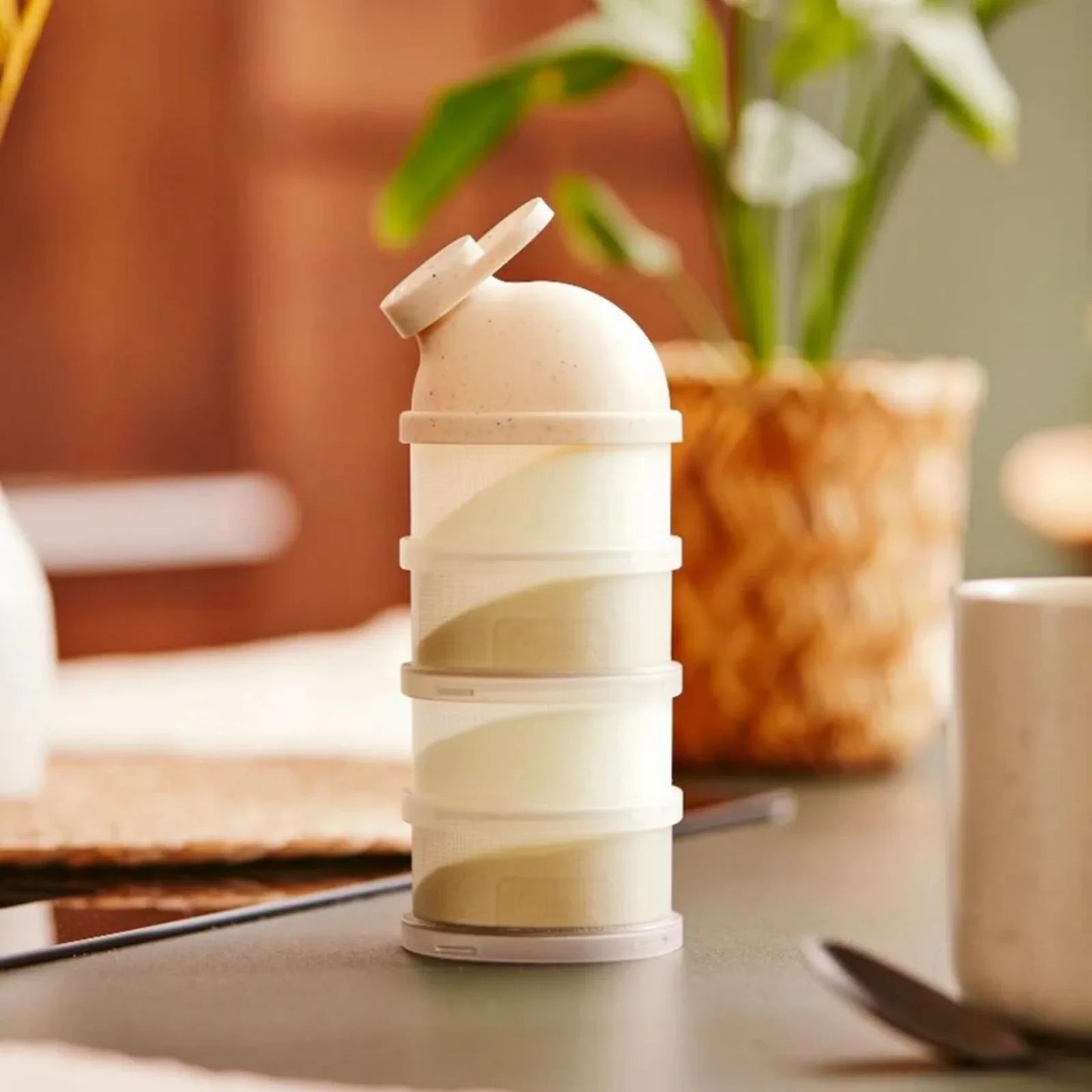 Distributeur de lait en poudre Babymoov Babydose - Minéral