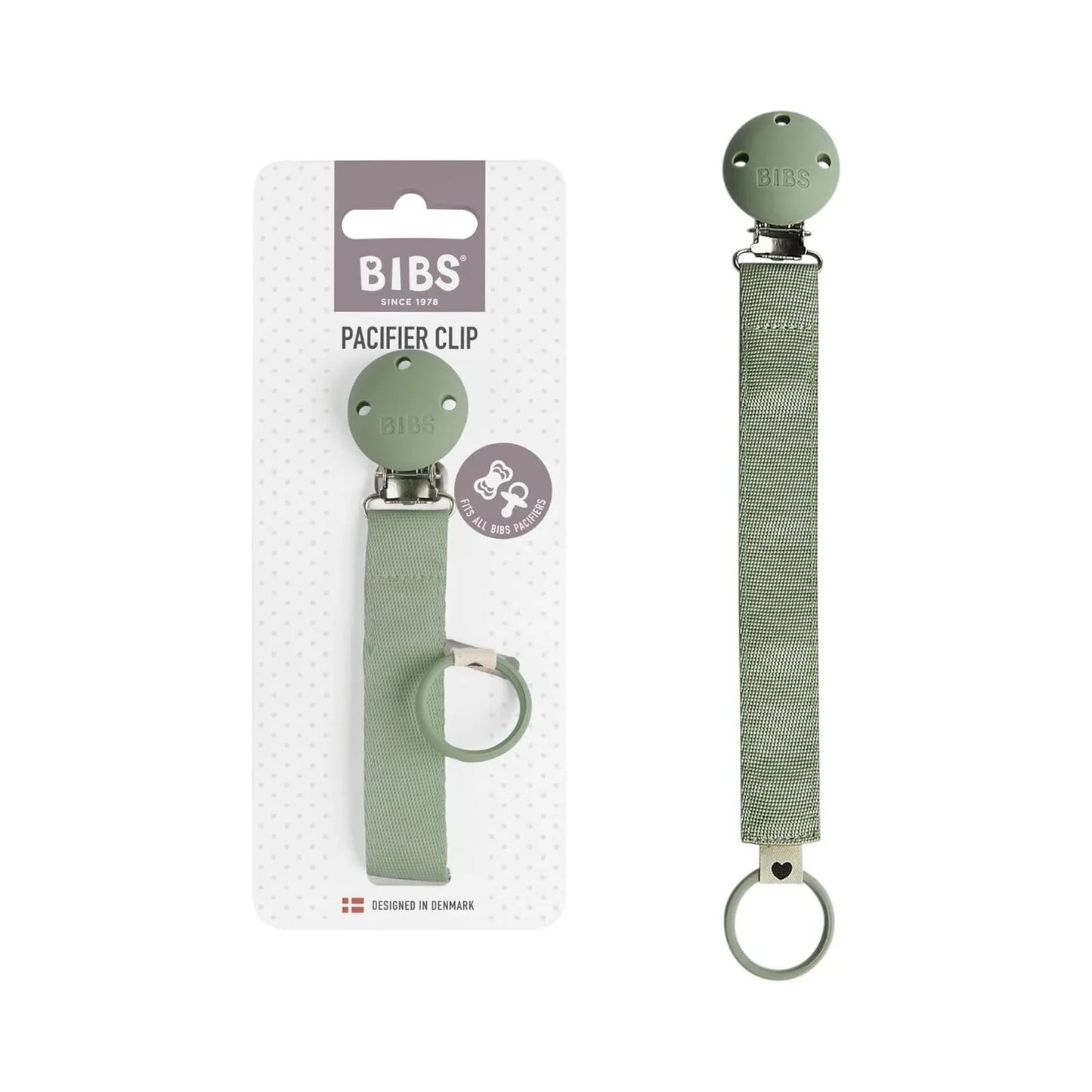 Ruban pour attache-tétine BIBS - Sauge
