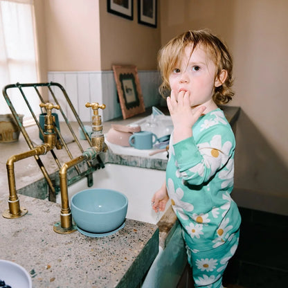 Bol à ventouse en silicone Pippeta - Sel marin