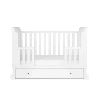 Ickle Bubba Snowdon 4 in 1 Mini 3 Piece Furniture Set White - Premium Pocket Sprung Mattress