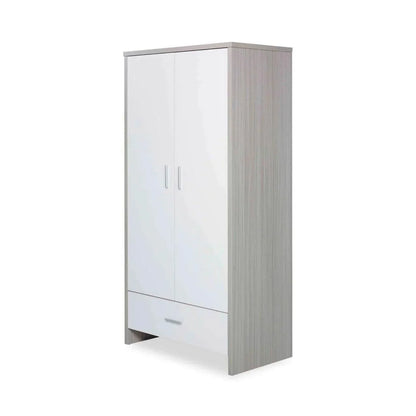 Ickle Bubba Pembrey Furniture Set Under Drawer Ash Grey & White 3 pcs - Premium Sprung Mattress