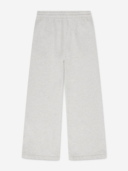 Abercrombie & Fitch Girls Essential Wide Leg Joggers in Grey