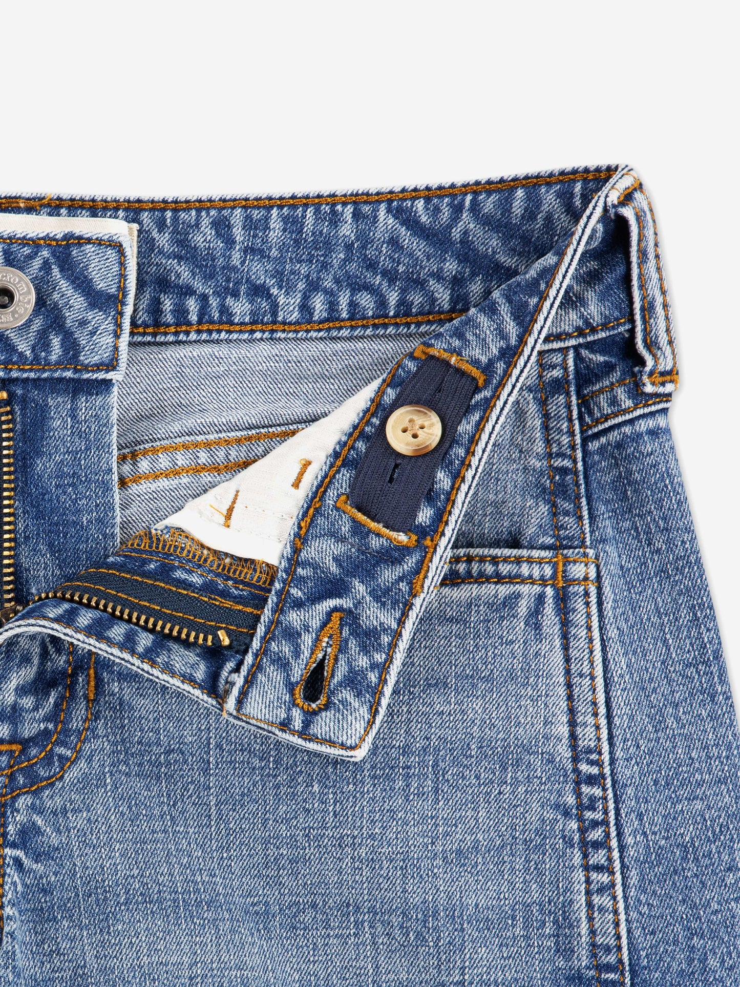 Abercrombie & Fitch Girls High Rise Balloon Jeans in Blue