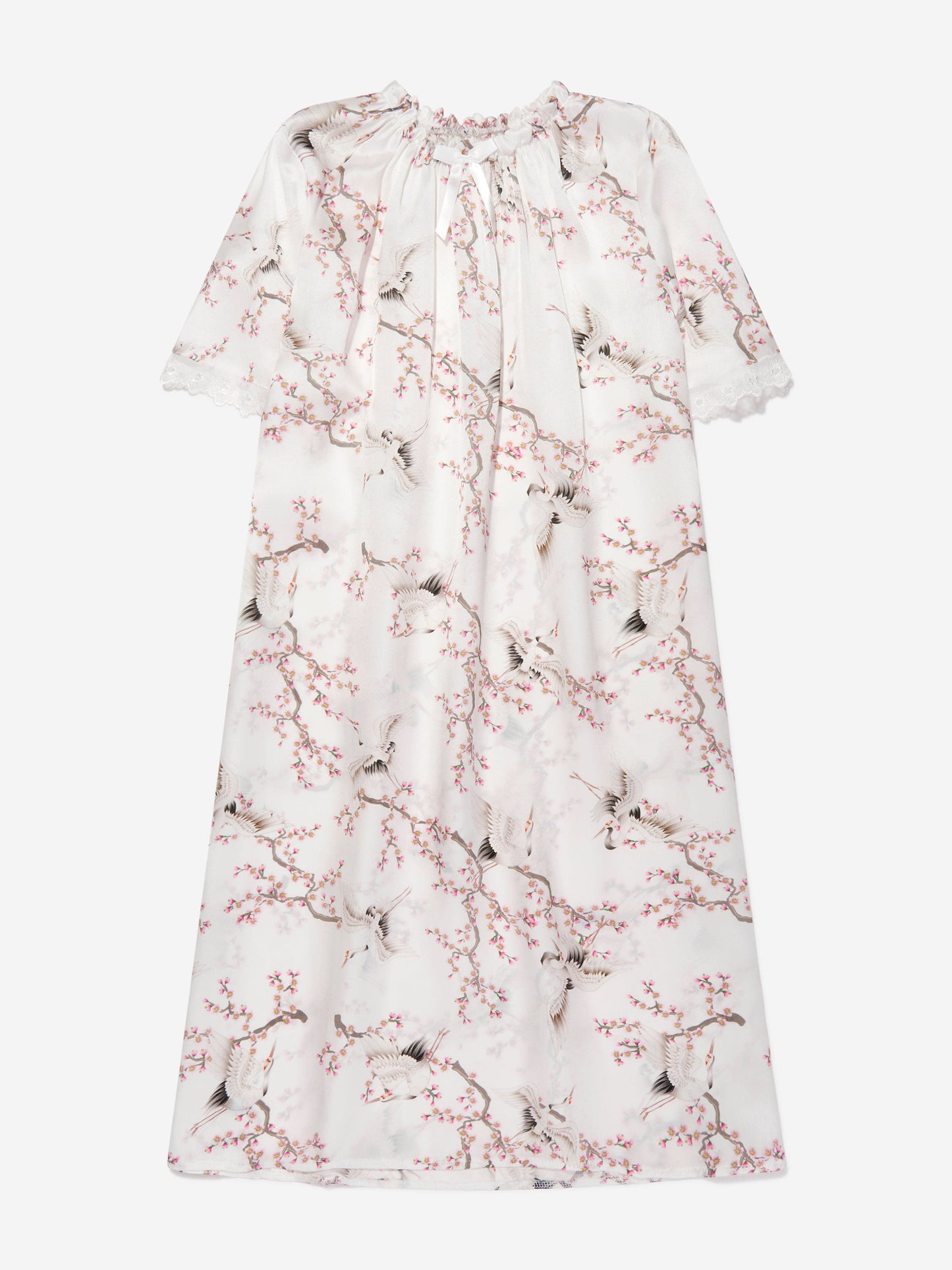 Amiki Children Girls Silk Birds Antonia Nightdress