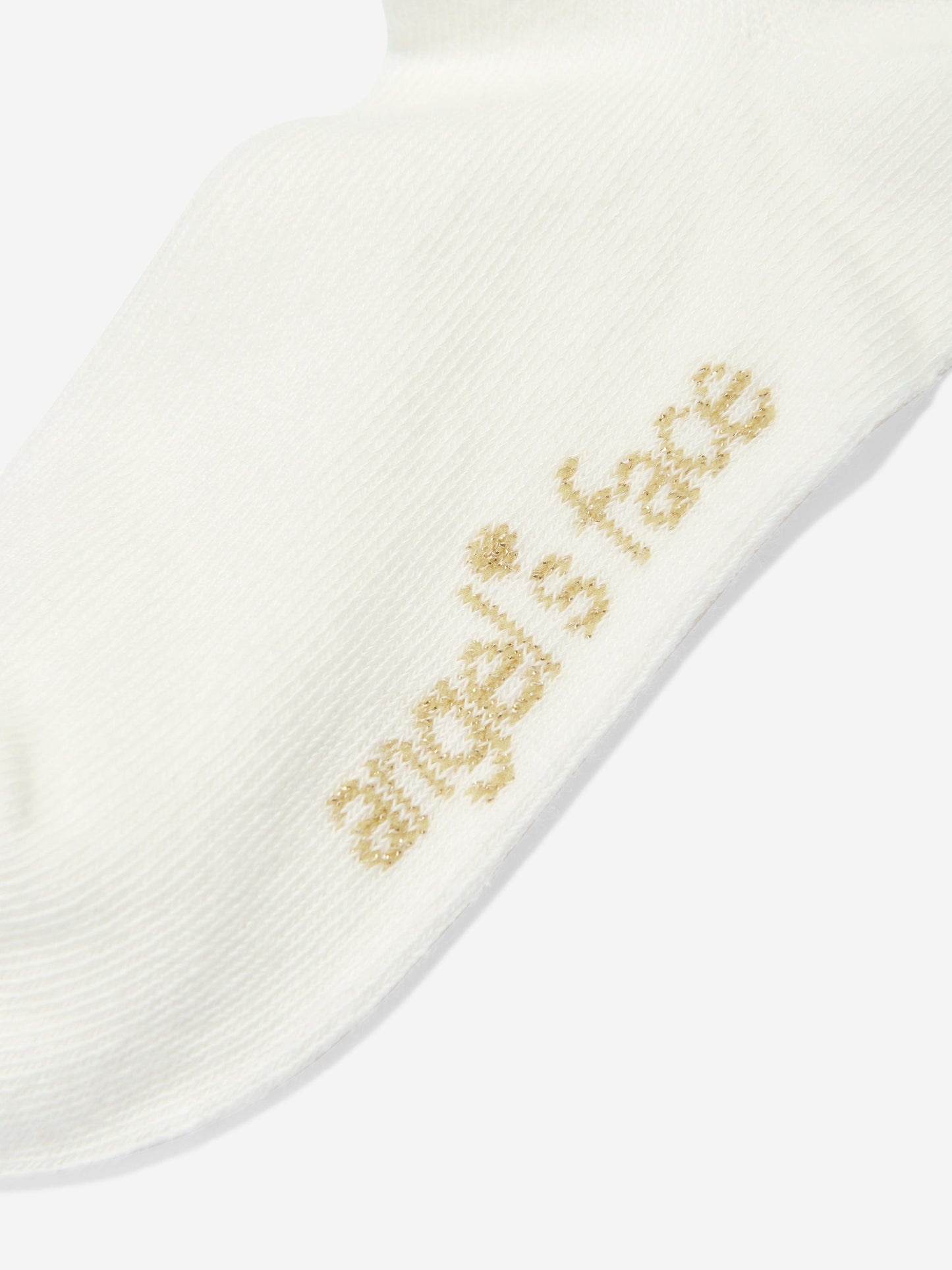 Angels Face Girls Frilly Socks in White