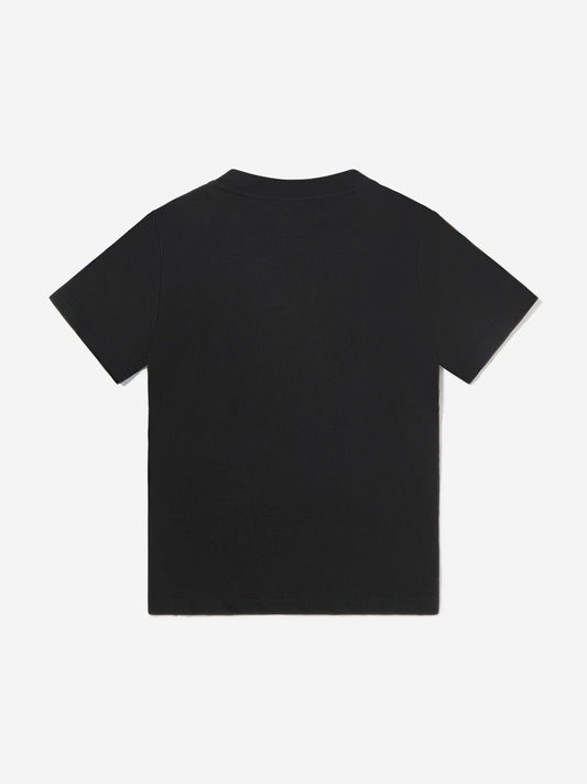 Emporio Armani Boys Logo T-Shirt in Black