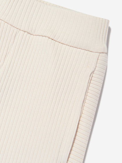 Emporio Armani Boys Logo Shorts in Beige