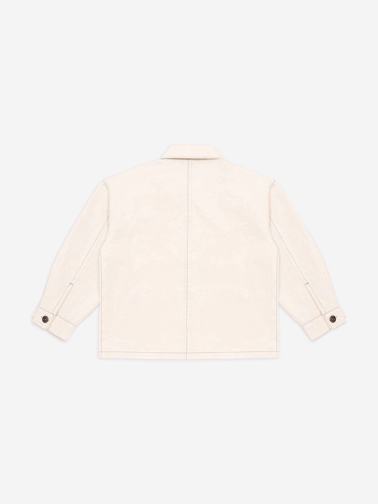 Emporio Armani Boys Cotton Jacket in Beige