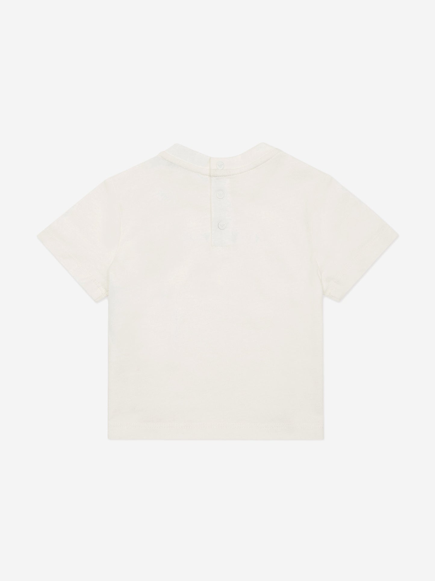 Emporio Armani Baby Boys Essential T-Shirt in White