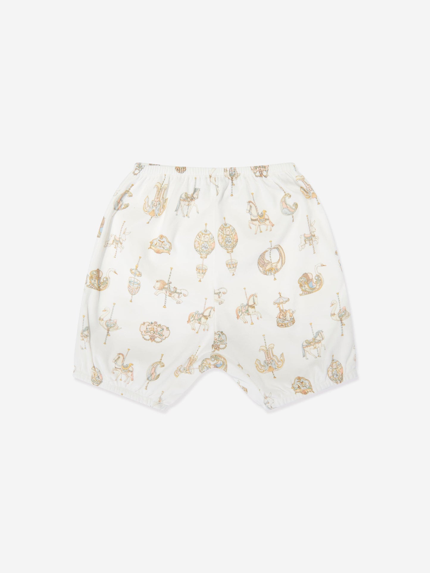 Atelier Choux Baby Carousel Bloomers in White