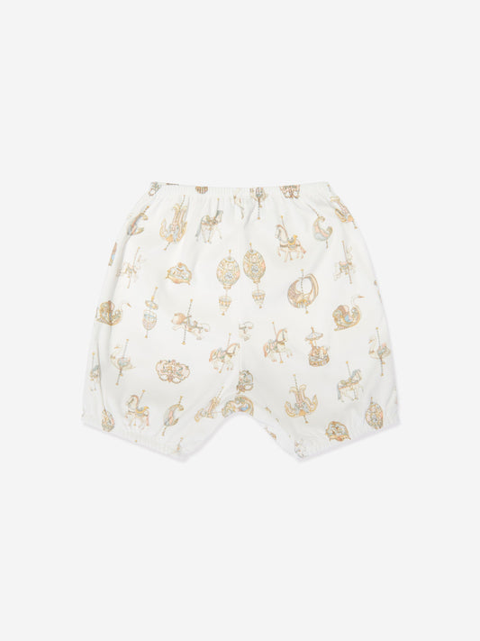 Atelier Choux Baby Carousel Bloomers in White