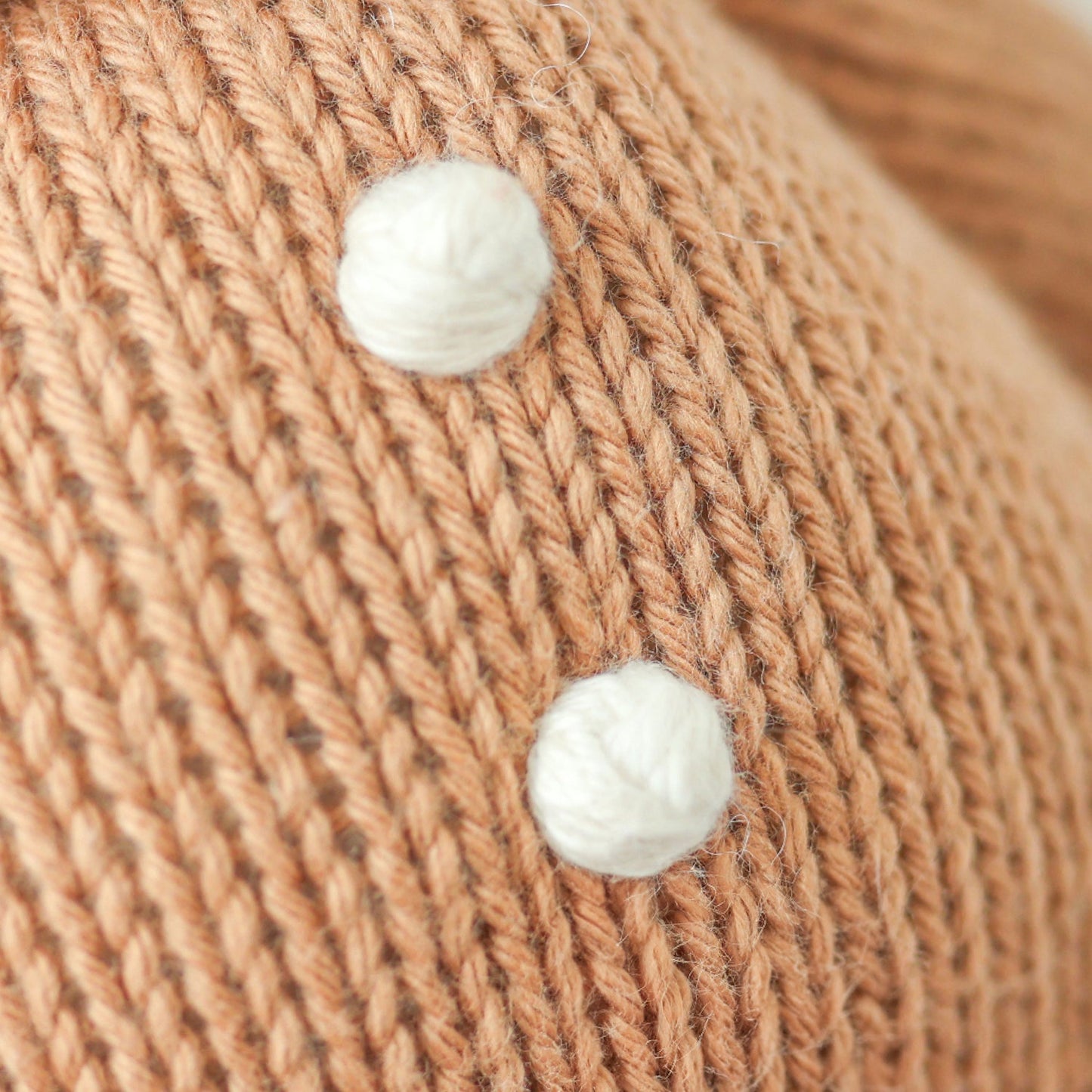 cuddle+kind - Baby Animal Collection - Baby Gingerbread - Icing White