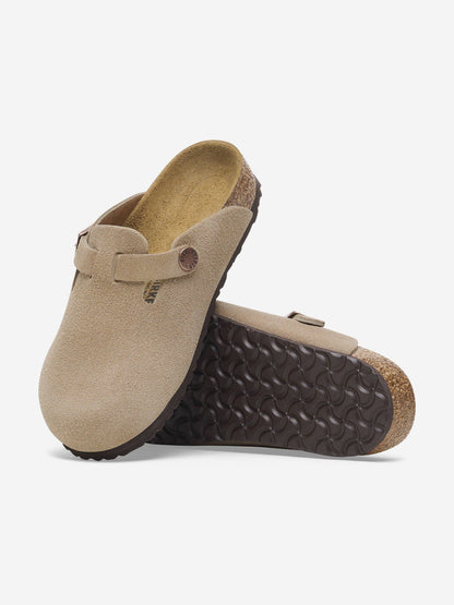 BIRKENSTOCK Kids Boston Clog Sandals in Beige