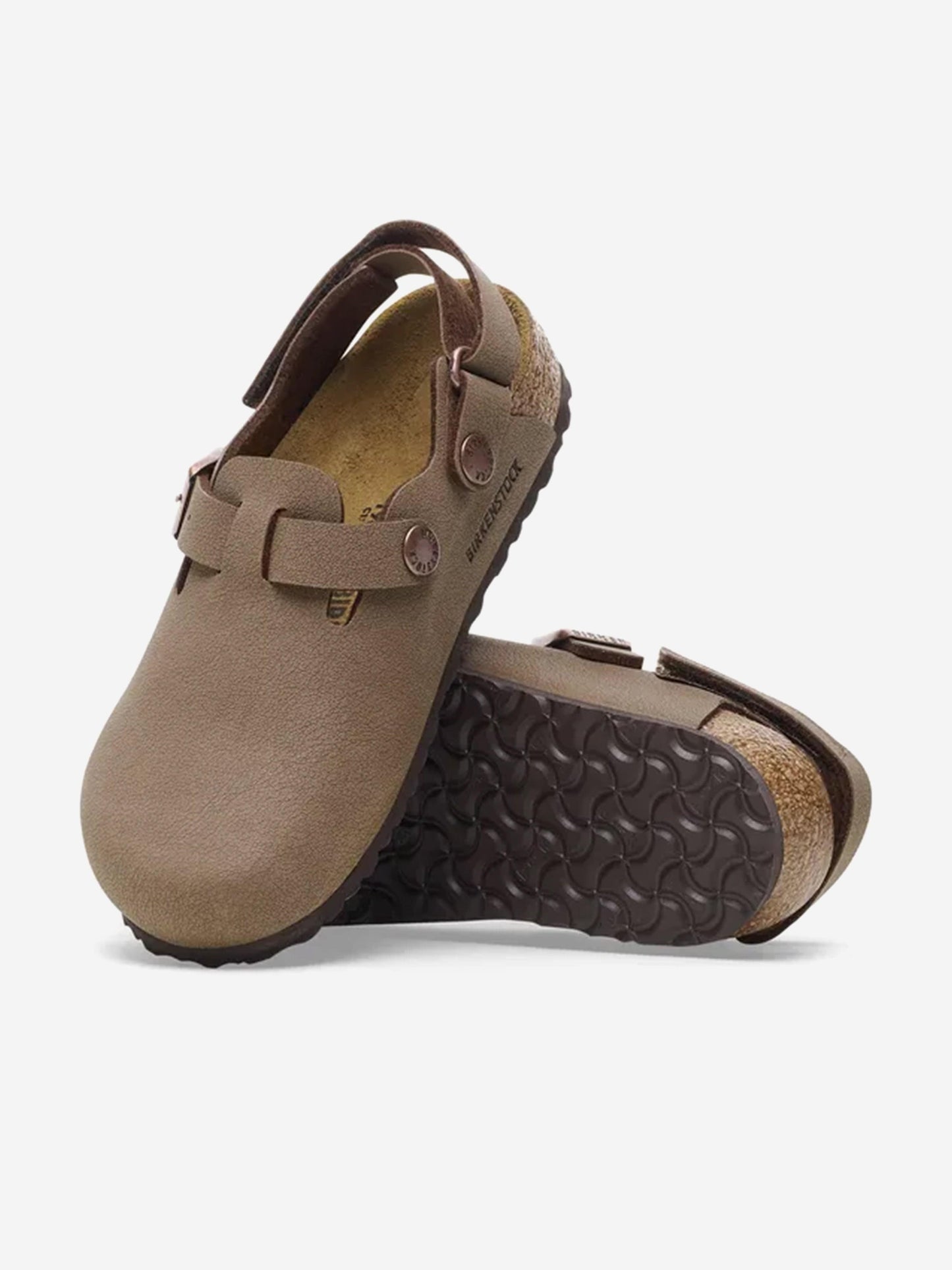 BIRKENSTOCK Kids Tokio Clogs in Brown