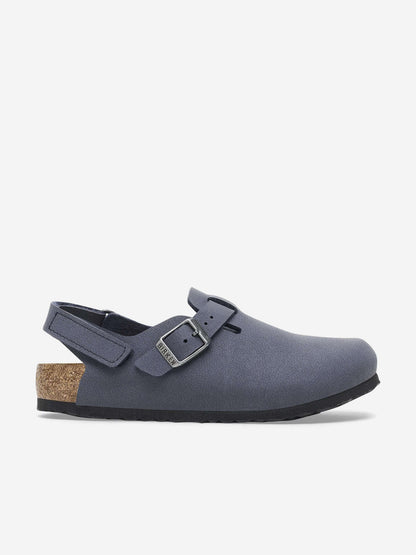 BIRKENSTOCK Kids Tokio Clogs in Navy