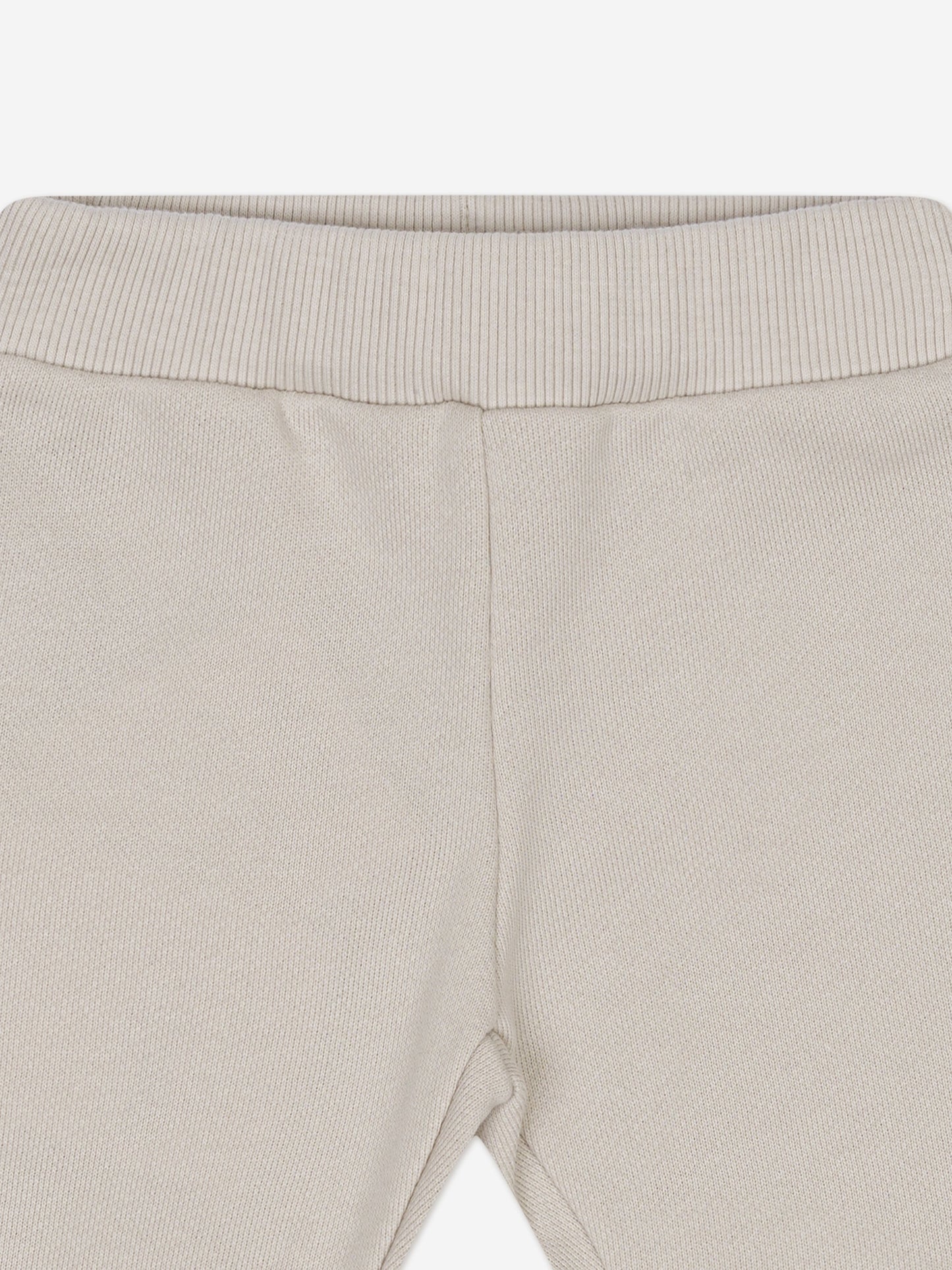 Balmain Baby Logo Tape Joggers in Beige