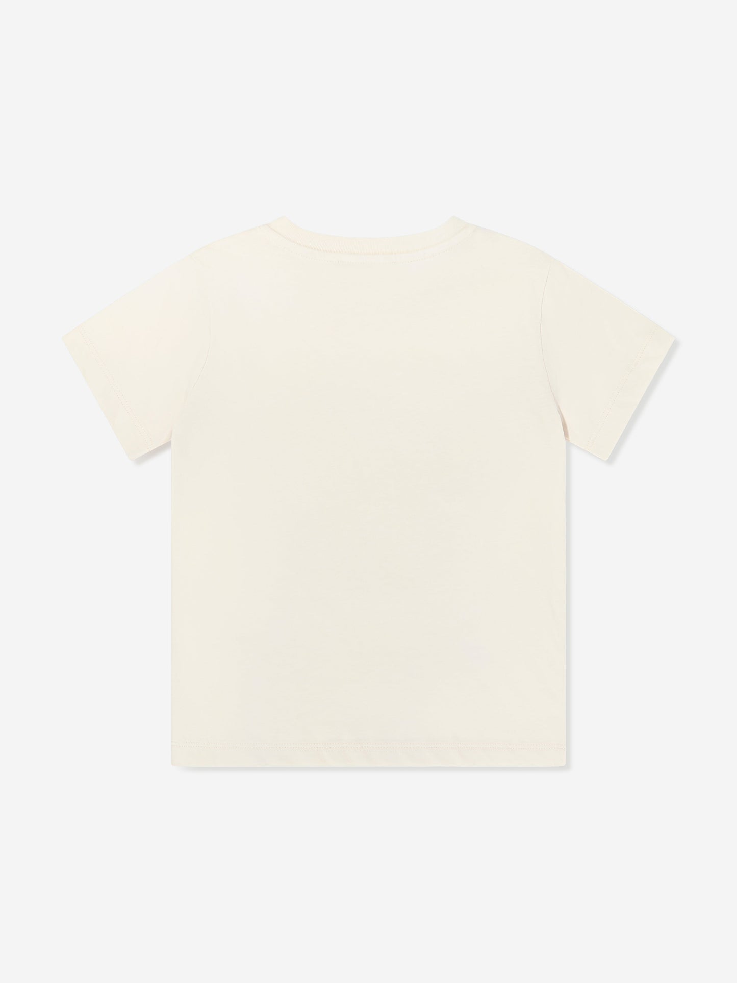 Balmain Boys Logo T-Shirt in Beige