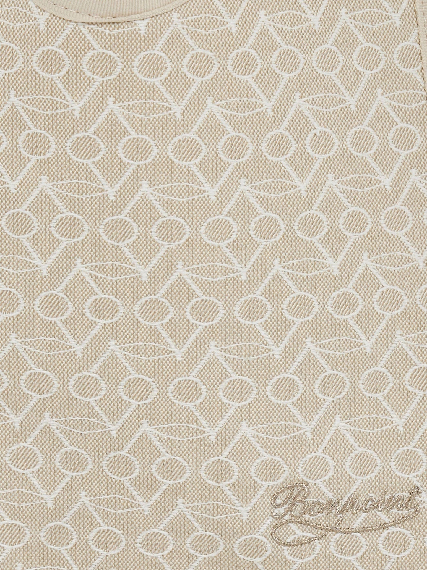 Bonpoint Baby Bavoir Clip Bib in Beige