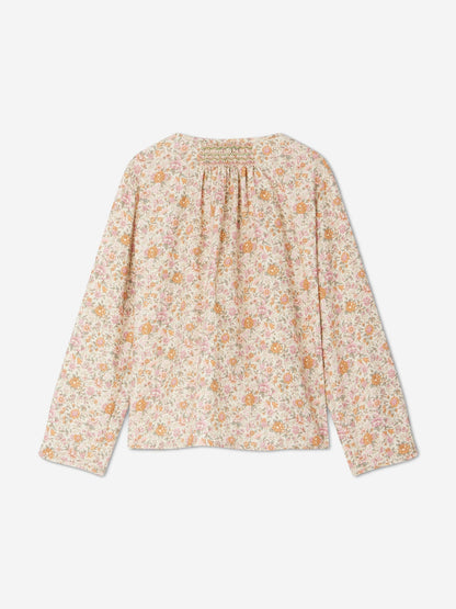 Bonpoint Girls Rose Blouse in Multicolour