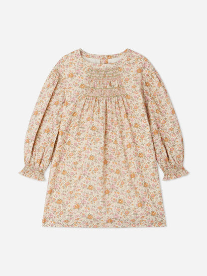 Bonpoint Girls Floral Divine Dress in Pink