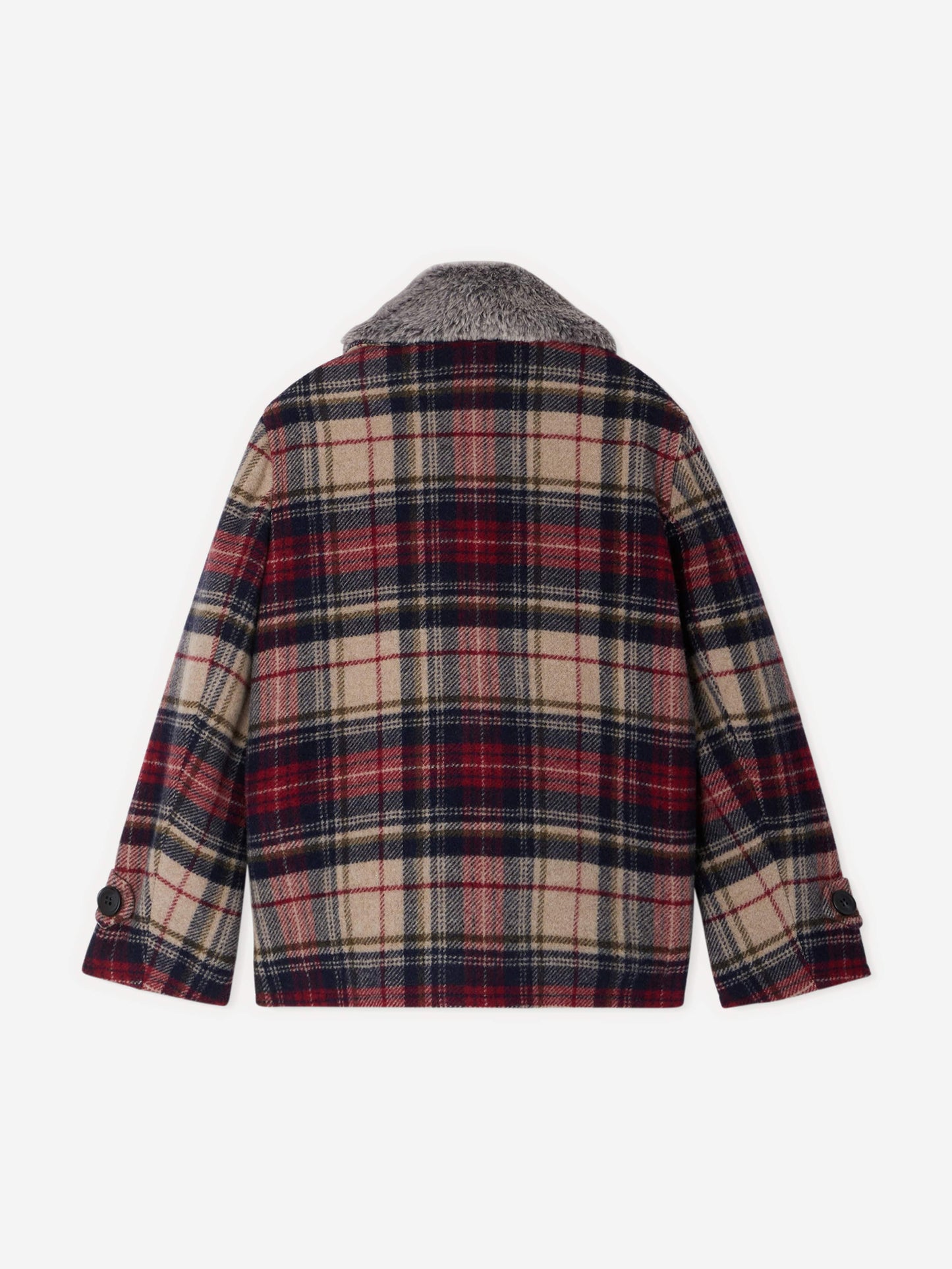 Bonpoint Girls Gigliola Coat in Multicolour