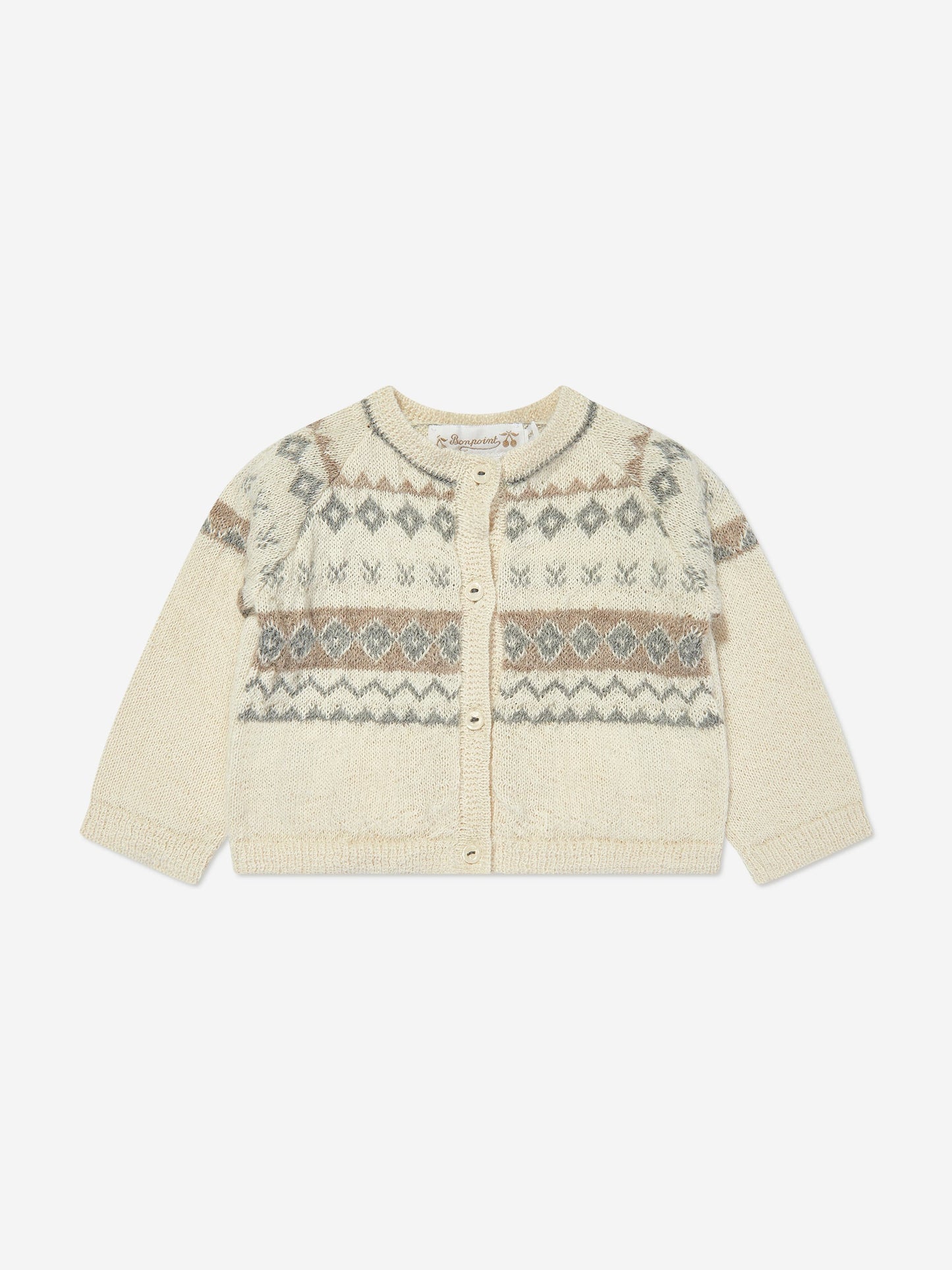 Bonpoint Baby Boys Griffin Trouser Set in Ivory