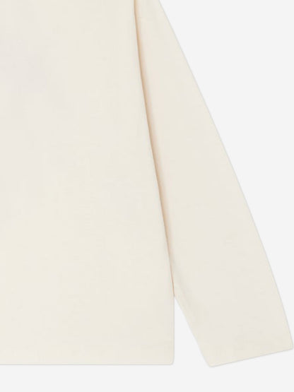 Bonpoint Boys Long Sleeve Tadda T-Shirt in Ivory