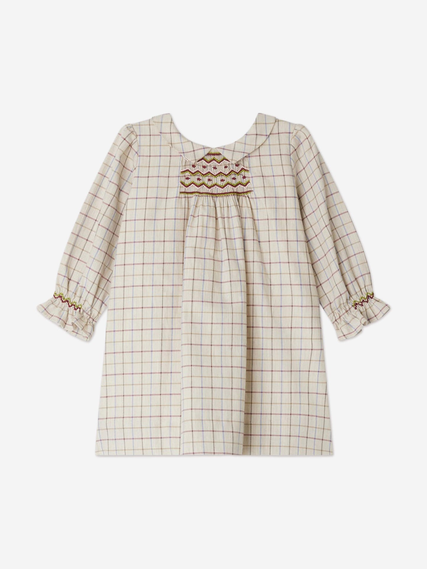 Bonpoint Baby Girls Juju Dress in Ivory