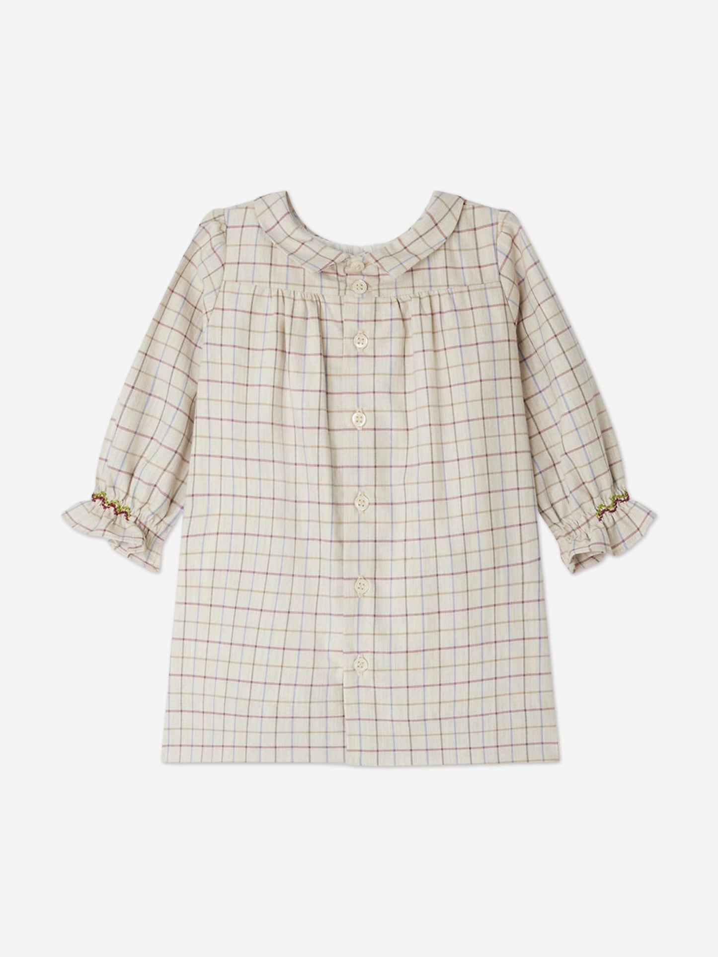Bonpoint Baby Girls Juju Dress in Ivory