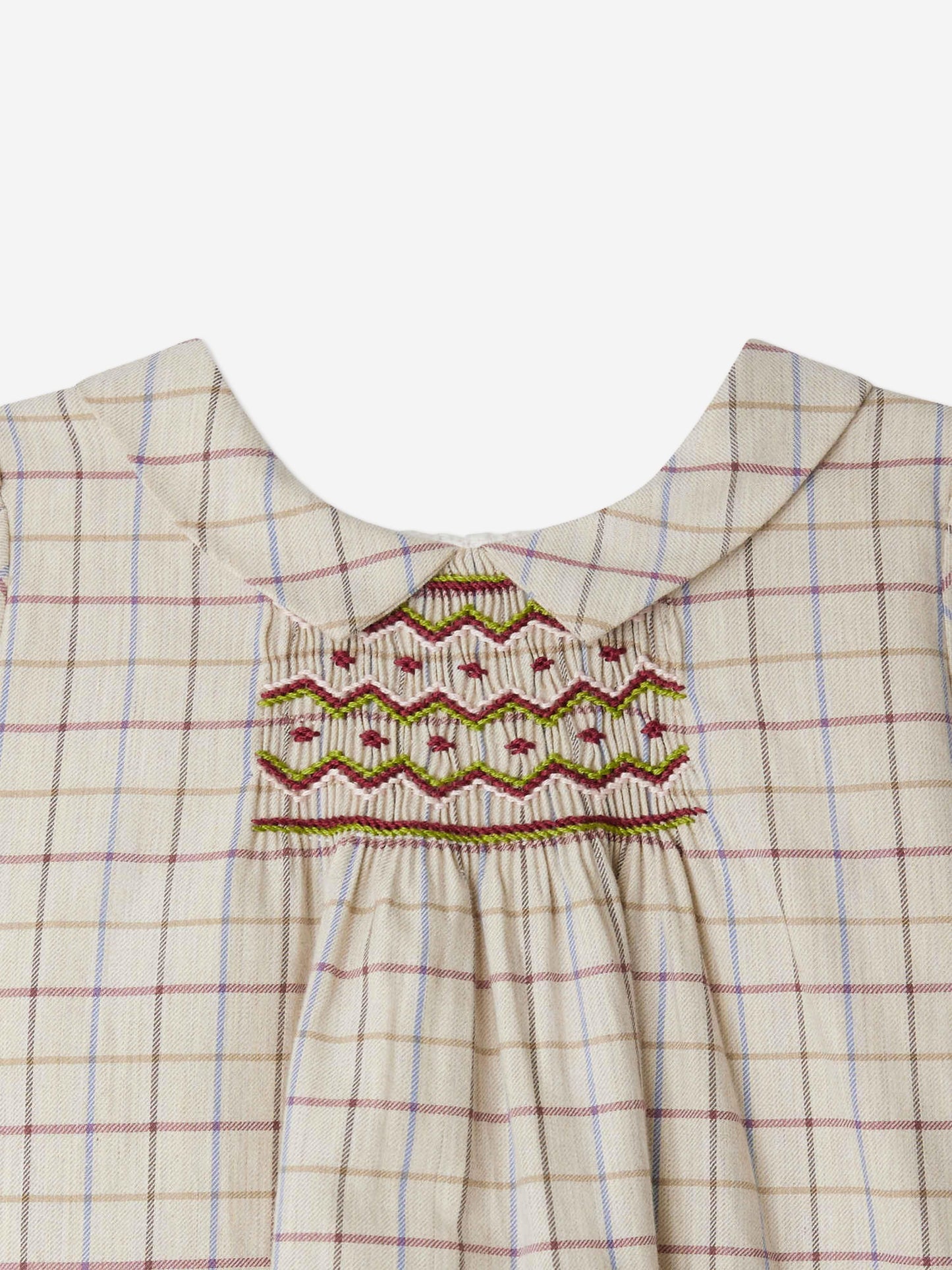 Bonpoint Baby Girls Juju Dress in Ivory