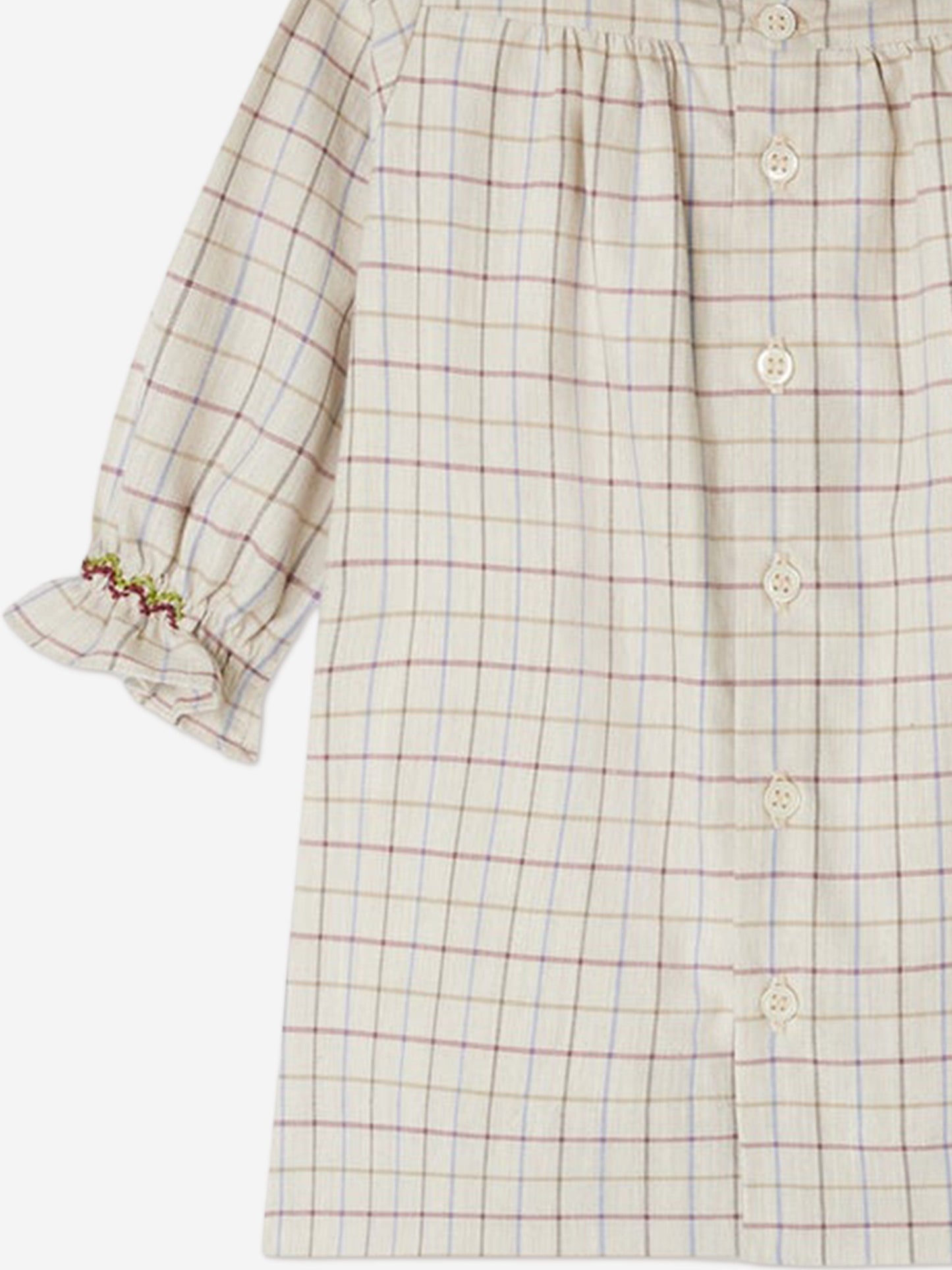 Bonpoint Baby Girls Juju Dress in Ivory