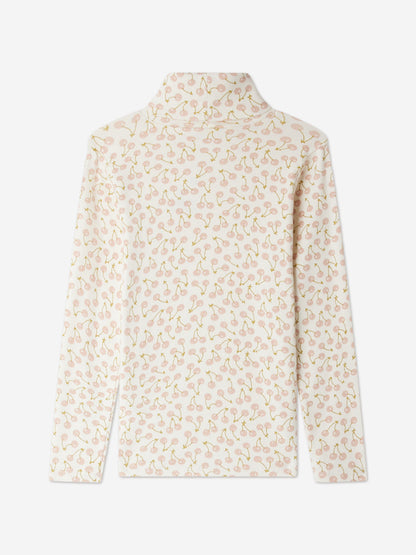 Bonpoint Girls Tahiti T-Shirt in Ivory